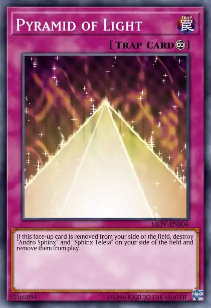 Edison Rulings for Pyramid of Light
